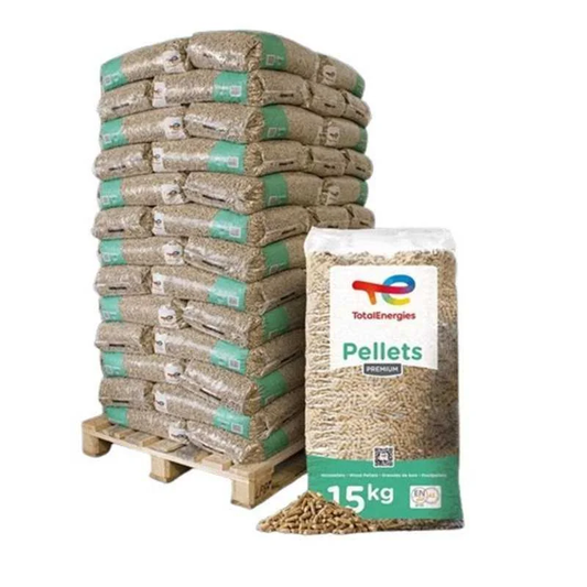 TotalEnergies Holzpellets 15kg x 65 Sack 975kg